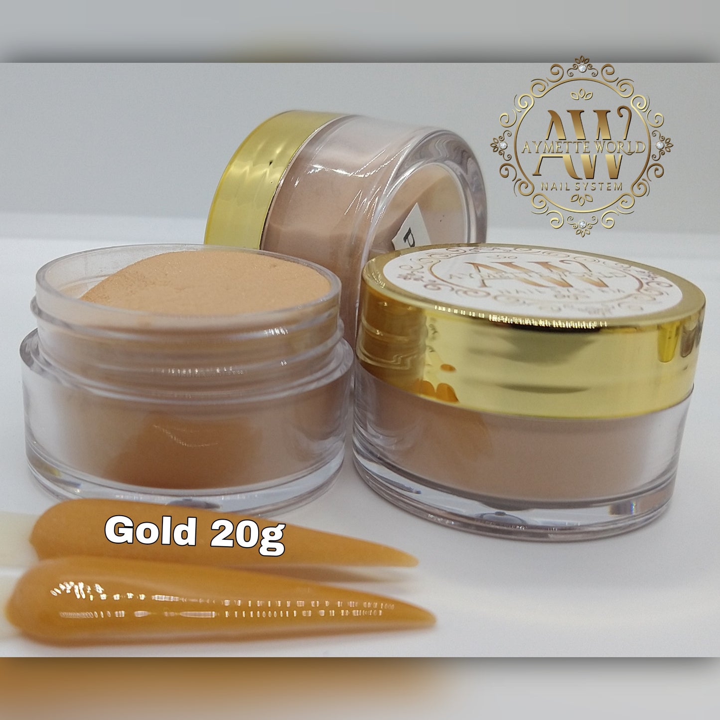 Gold Acrylic Colors variety 20g, 1oz