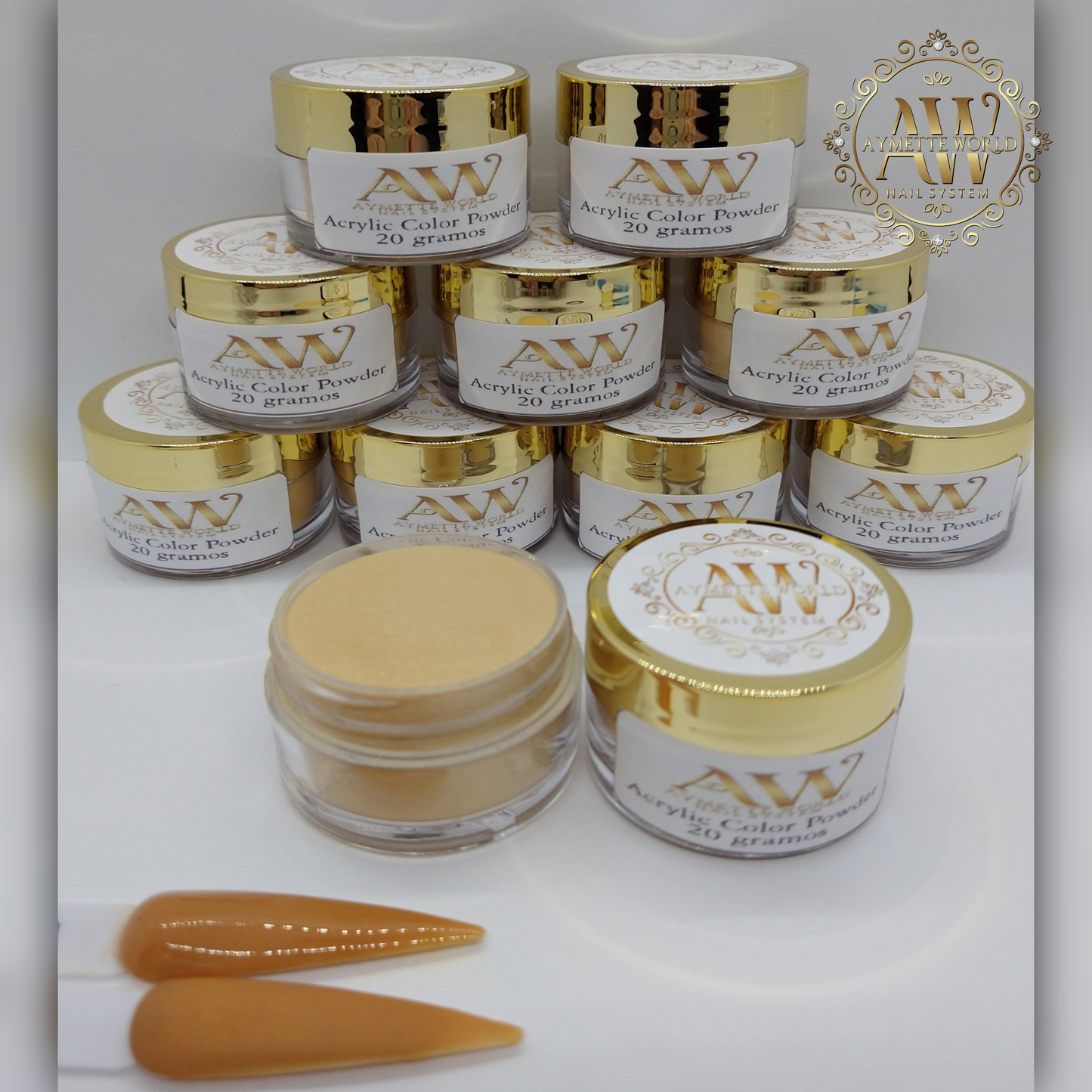Gold Acrylic Colors variety 20g, 1oz