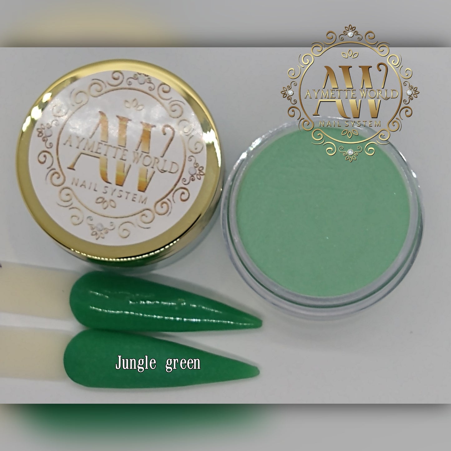 Green acrylic variety 20g, 1oz, 1.2ox