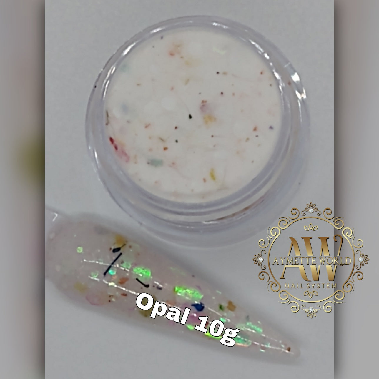 White Acrylic Powder Variety 10g, 20g, 1oz, 1.2oz