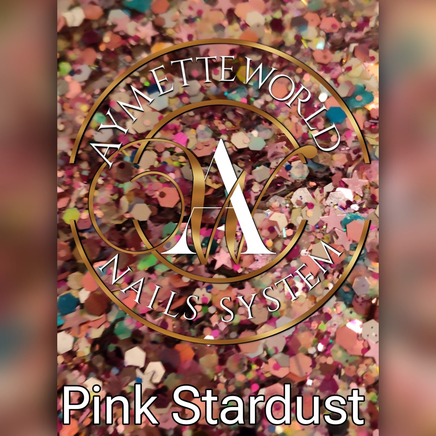 Glitter Pink Stardust en bolsa 🛍️