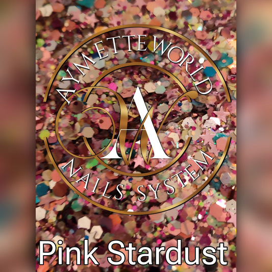 Glitter Pink Stardust en bolsa 🛍️