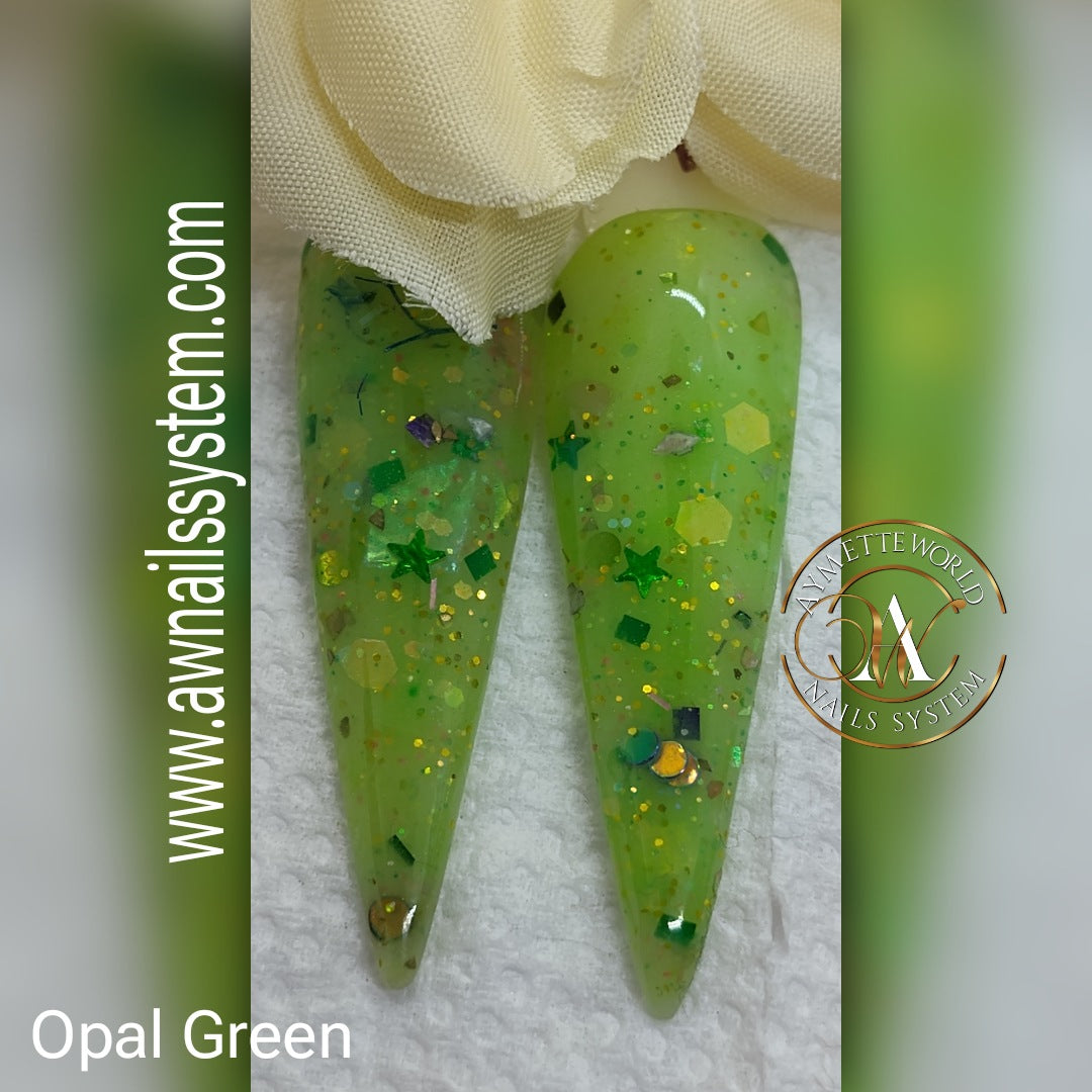 Green acrylic variety 20g, 1oz, 1.2ox