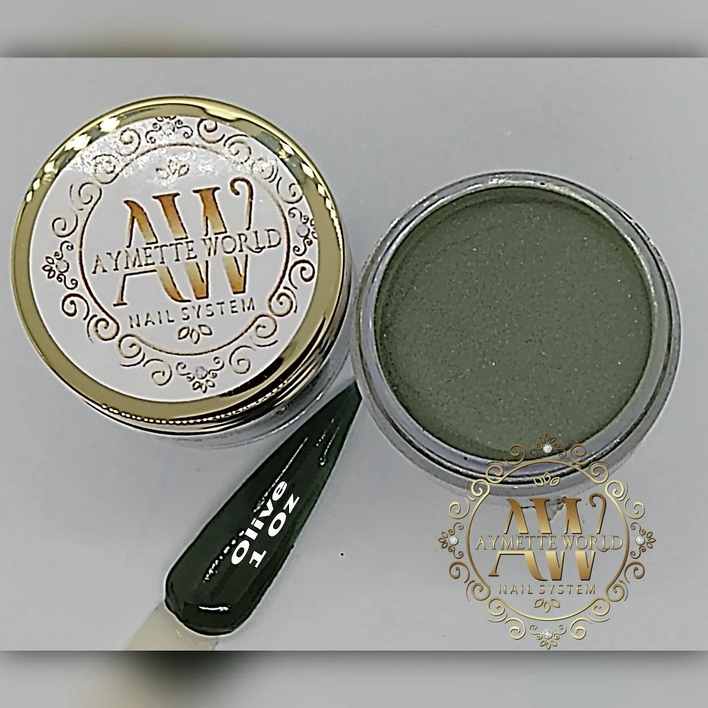 Green acrylic variety 20g, 1oz, 1.2ox