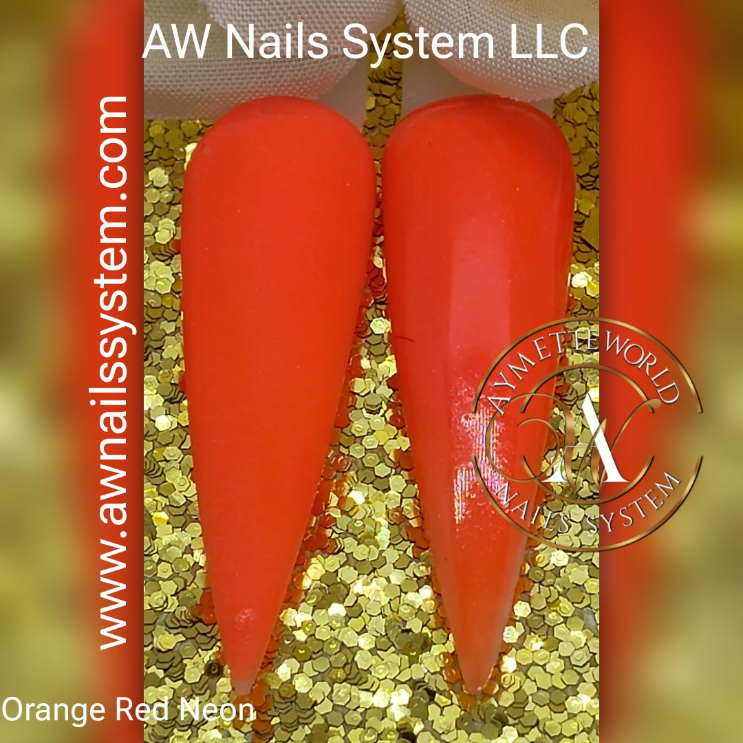 Orange Acrylic powder variety 20g