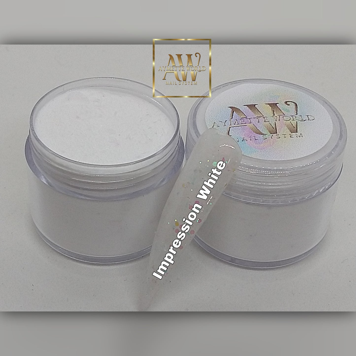 White Acrylic Powder Variety 10g, 20g, 1oz, 1.2oz