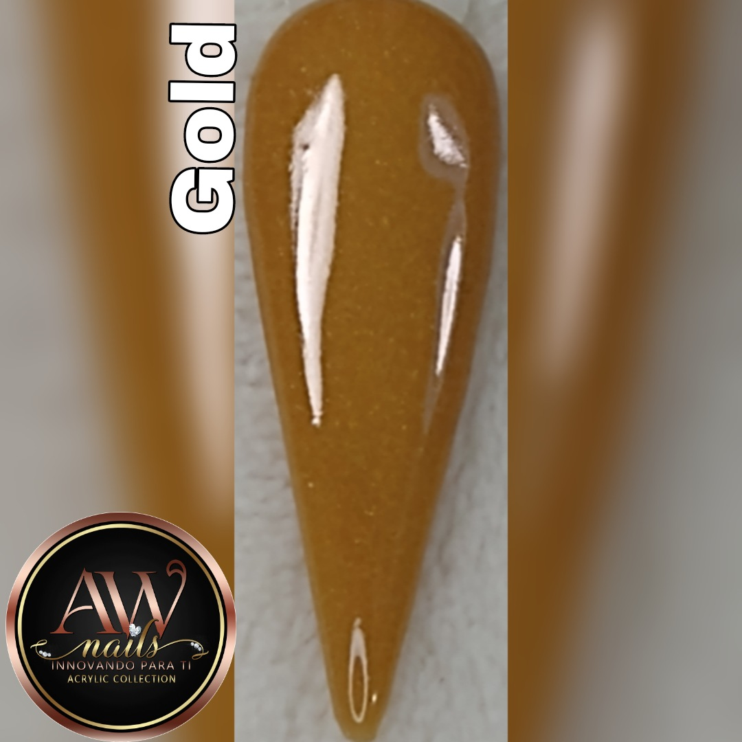 Gold Acrylic Colors variety 20g, 1oz
