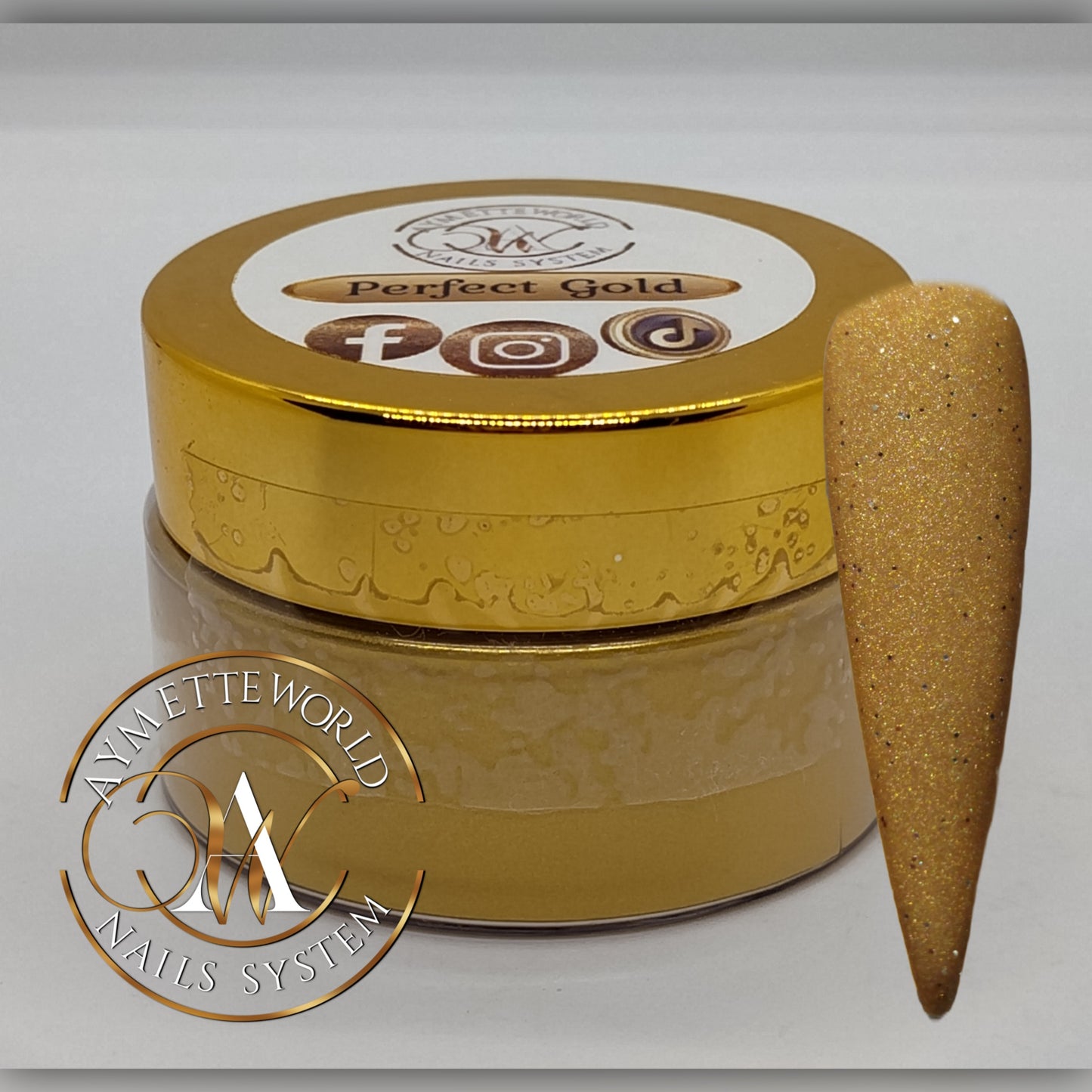 Gold Acrylic Colors variety 20g, 1oz