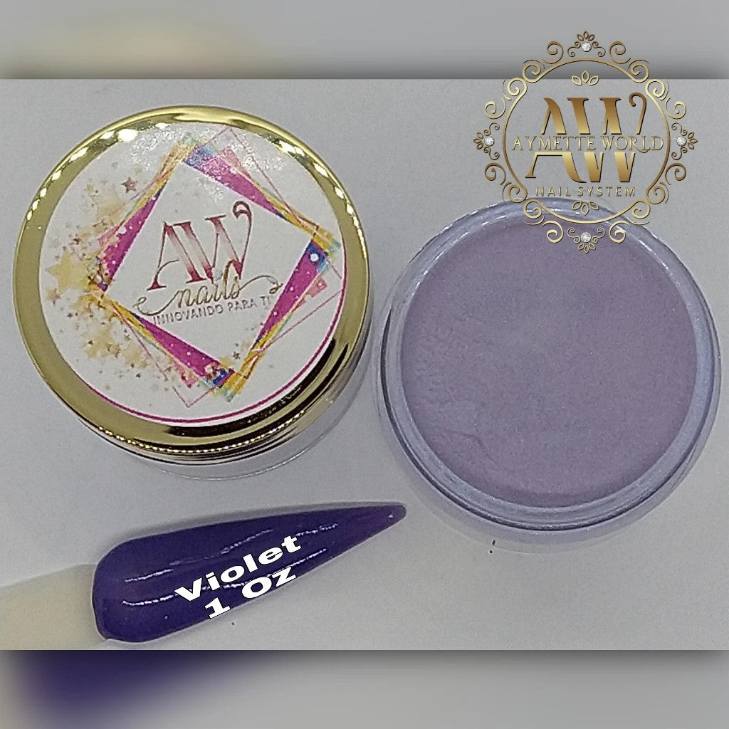 Violets Acrylic Colors variedad 20g, 1oz 1.2 oz