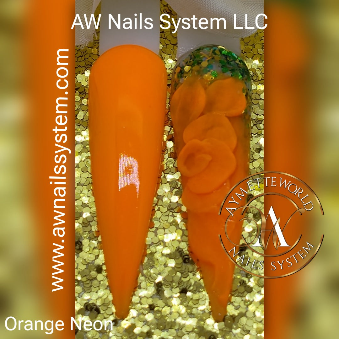 Orange Acrylic powder variety 20g