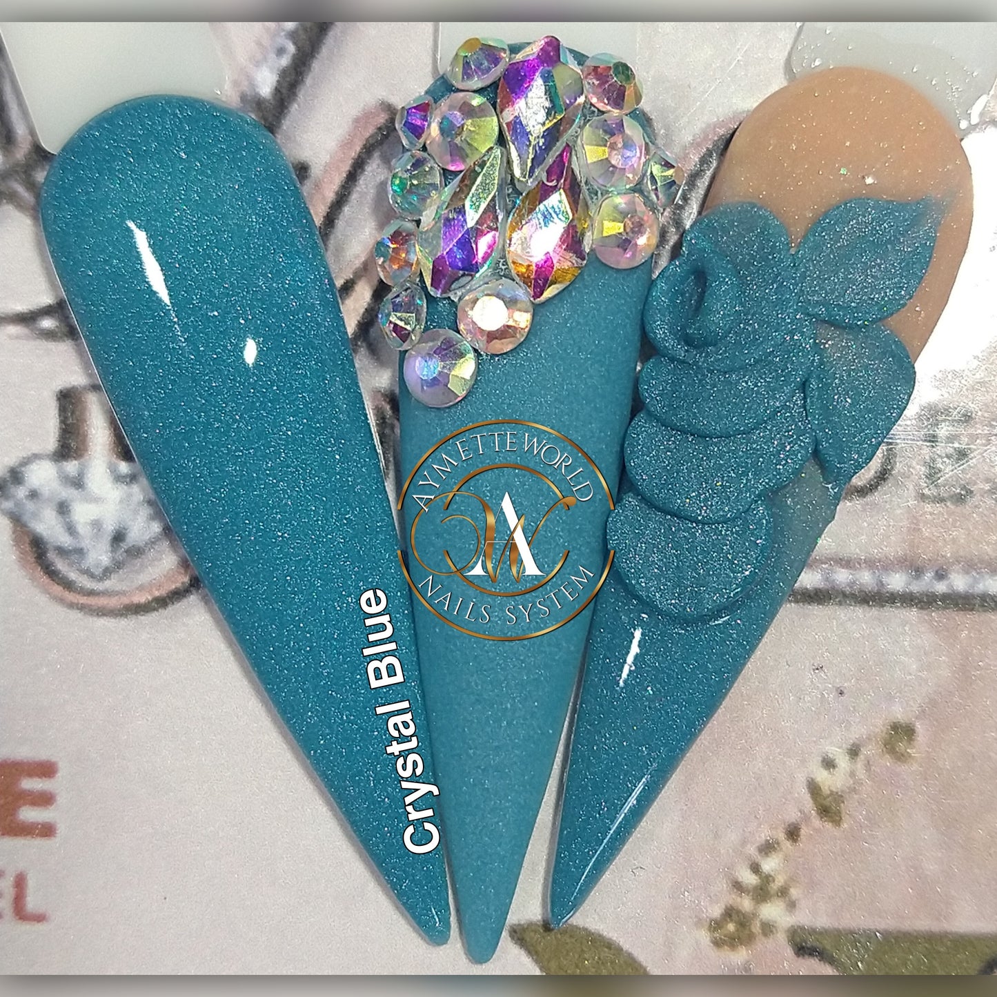Blue acrylics variety 20g, 1oz y 1.2oz