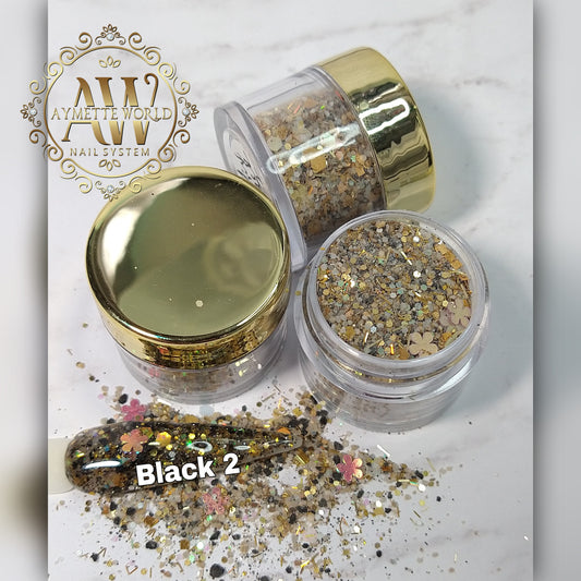 Sand mix Black 2 (10g)