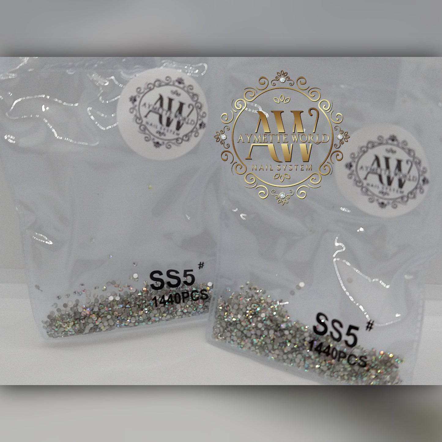 Rhinestones SS5 cristal AB