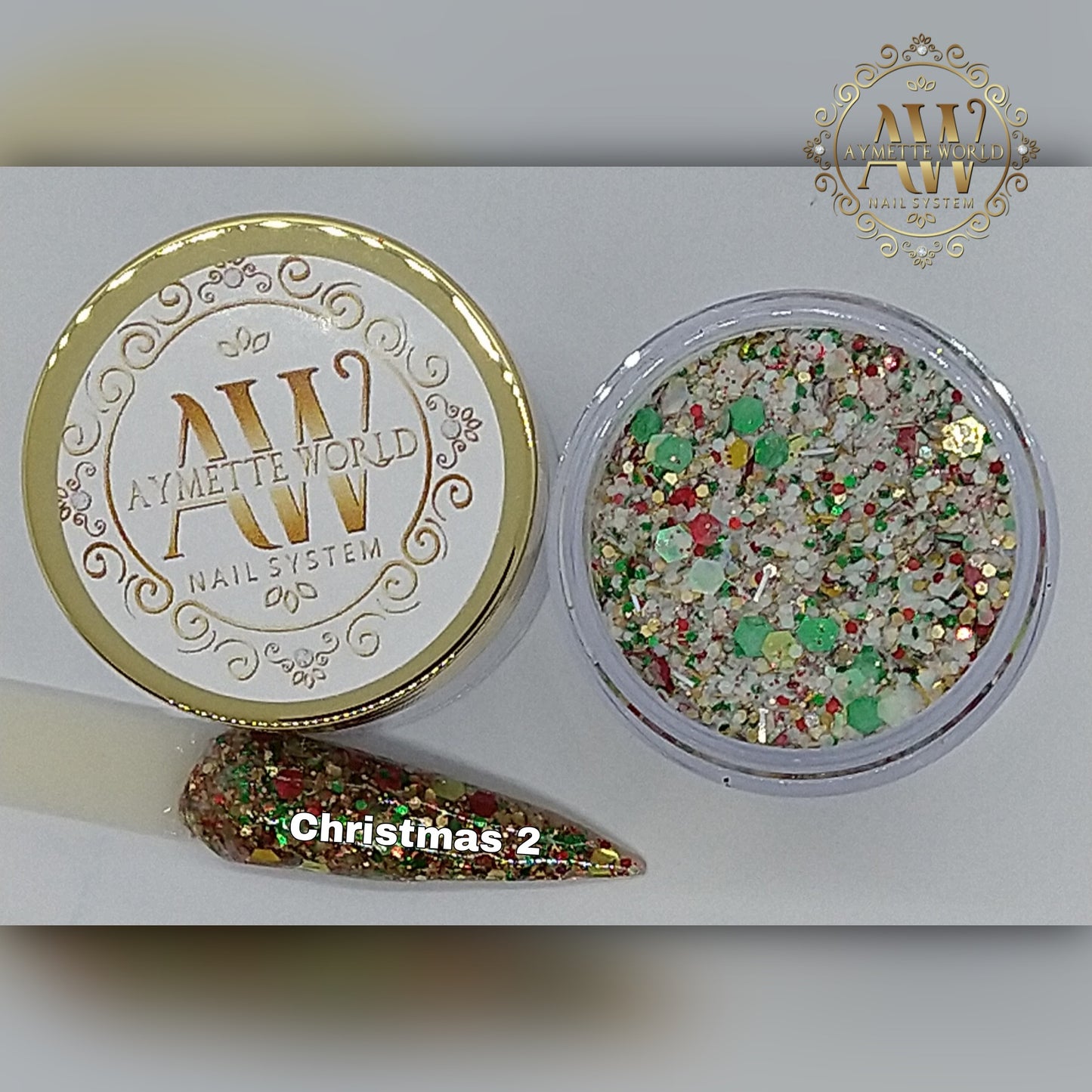 Glitter mix Christmas 🎄 2 1oz