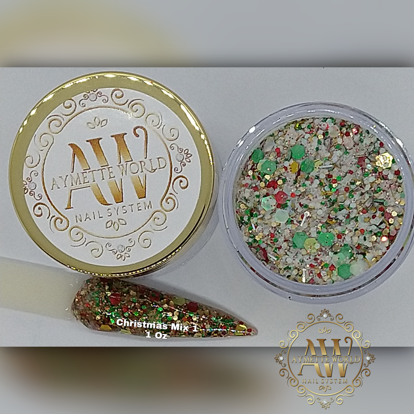 Glitters mix Christmas 1 1oz