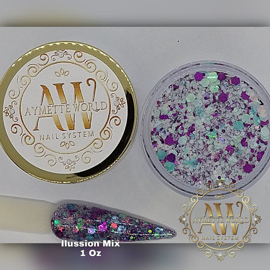 Glitter Illussion mix 1oz