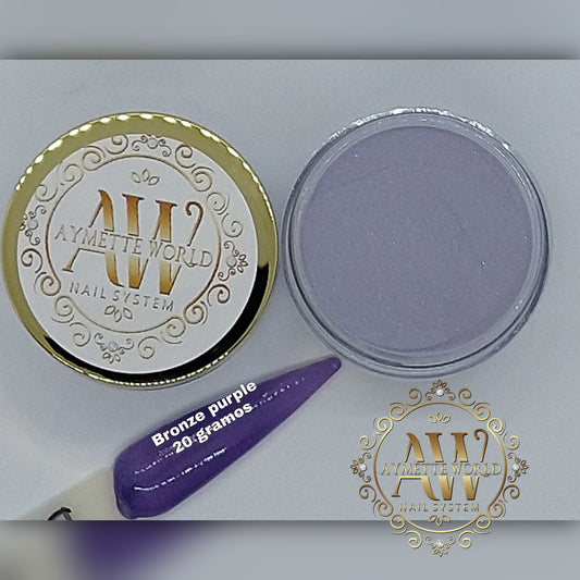 AW Acrylic Bronze Purple 20g