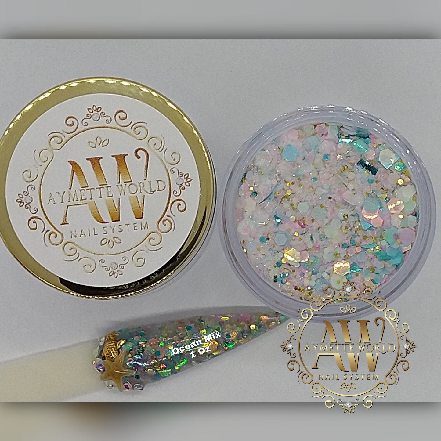 Glitter Ocean Mix 1oz