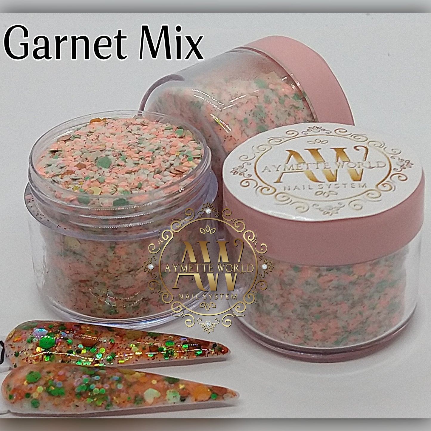 Glitter Garnet mix 20g