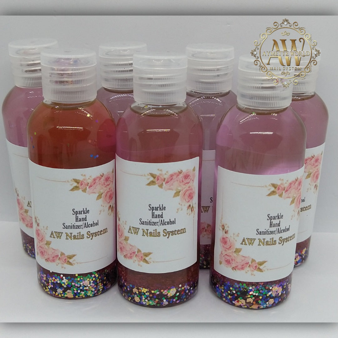 Sparkle Hand/Sanitatzer Alcohol olor Honey Rose