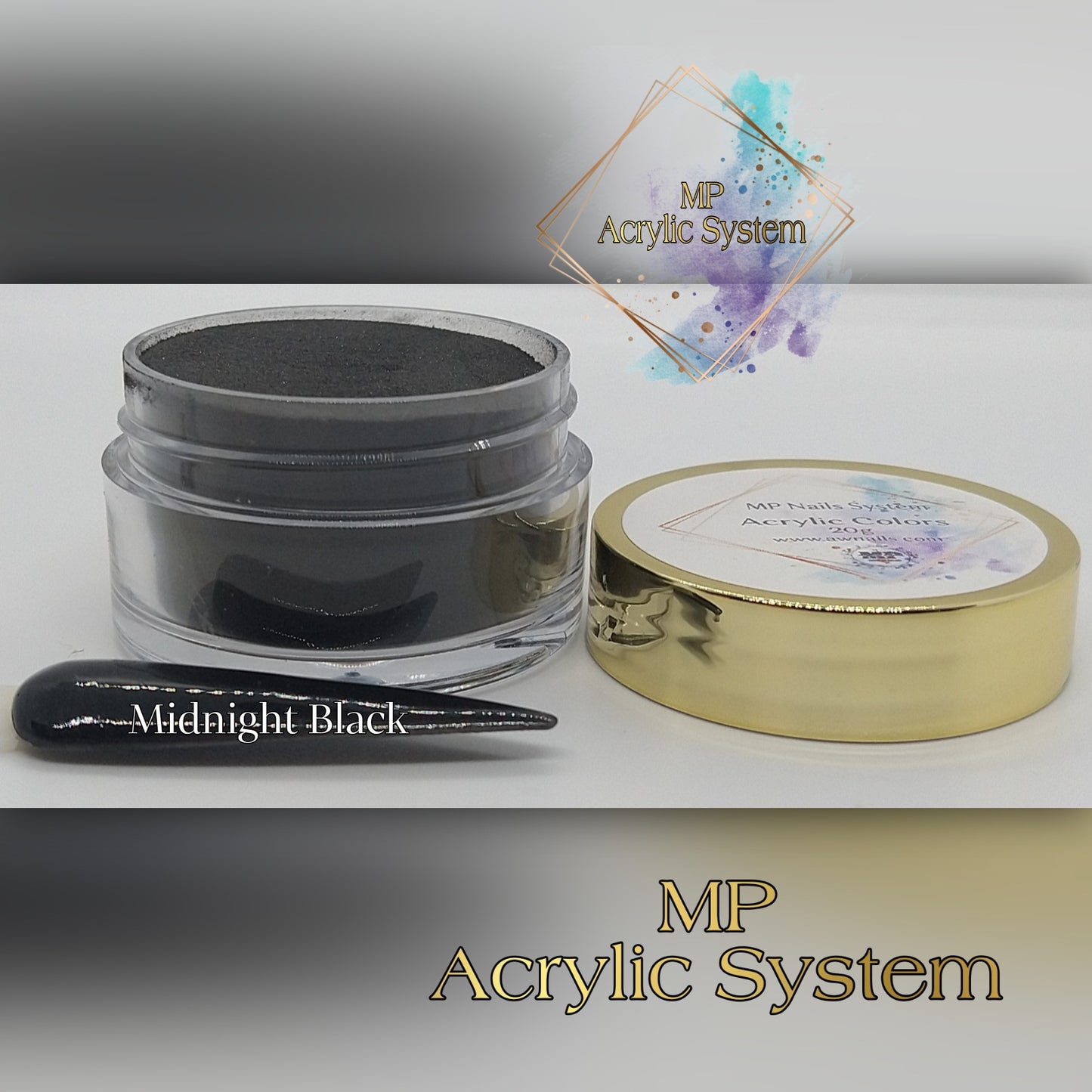 MP Acrylic Midnight Black 20g