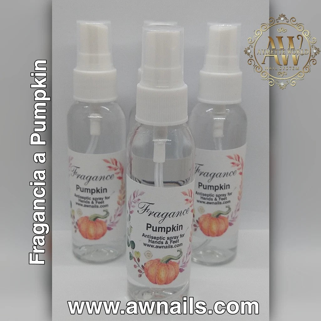 Antiseptic spray fragancia a Pumpkin