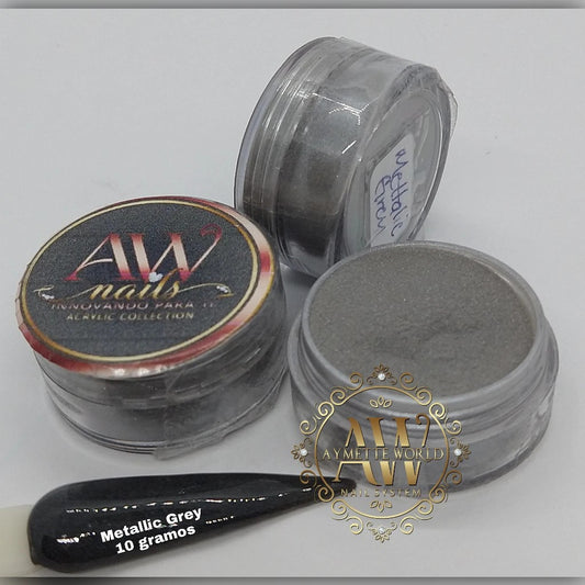 AW Acrylic Metallic Grey 10g