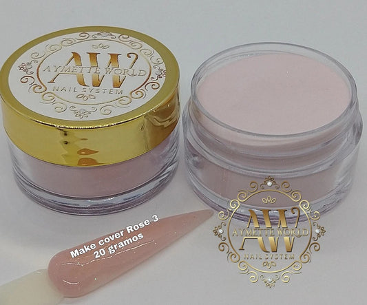 AW Acrylic Make cover Rose 3 20g