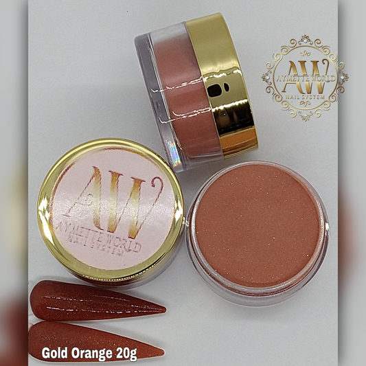 AW Acrylic Gold Orange 20g