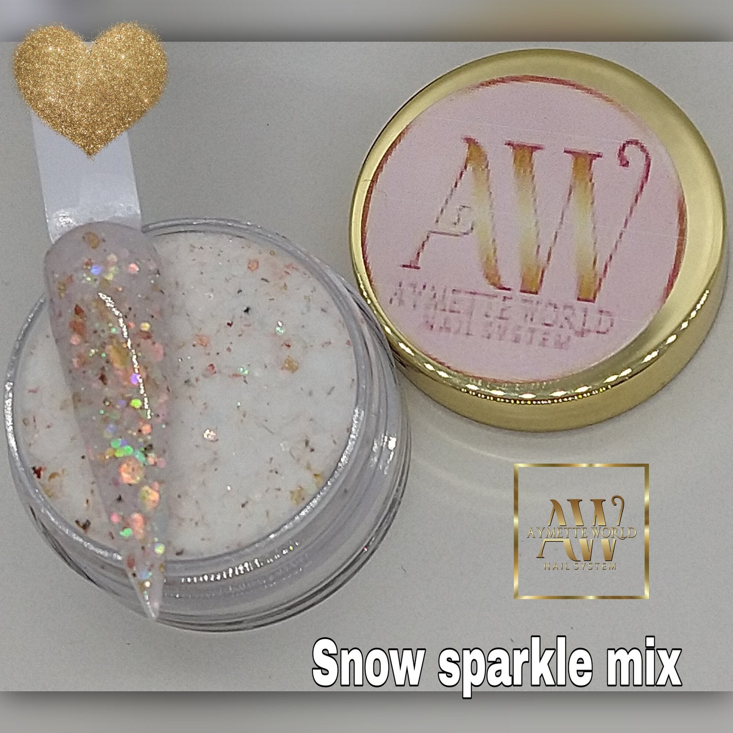 Glitter Snow Sparkle mix 20g