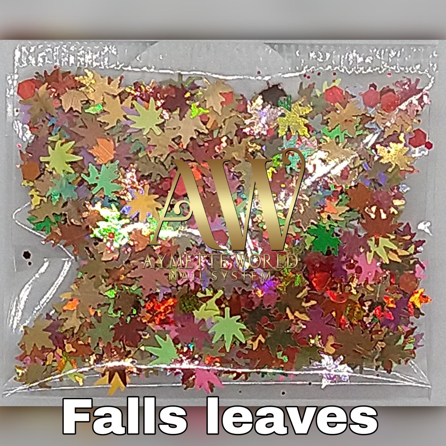 AW Glitters Falls Leaves🍁En bolsa 🛍️