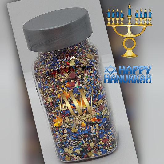 AW Glitters Hanukkah  mix 2.0 oz