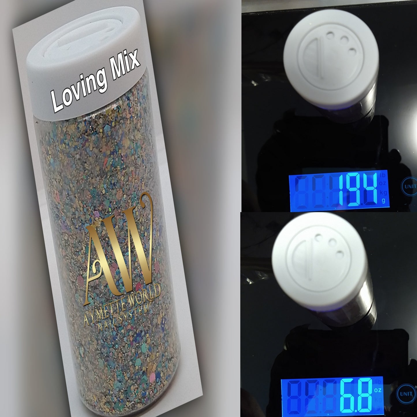 AW Glitters Loving mix 6.8 oz