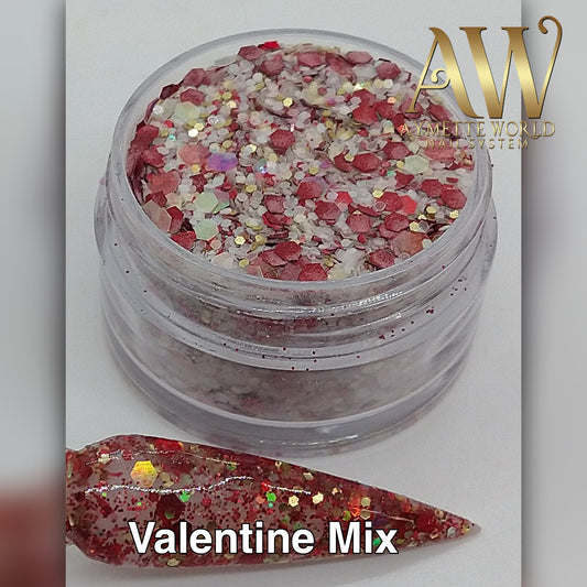 Glitter Valentine mix 20g