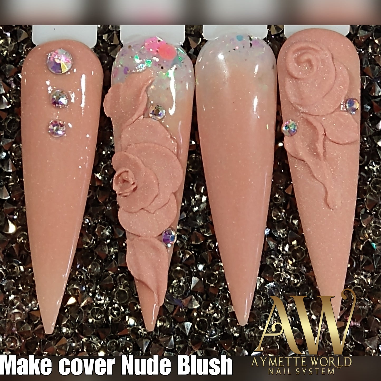 AW Acrylic Make cover Nude Blush 20g